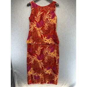 Betsy's Things Womens Dress Size 8 Blouson Dress Sleeveless Lightweight